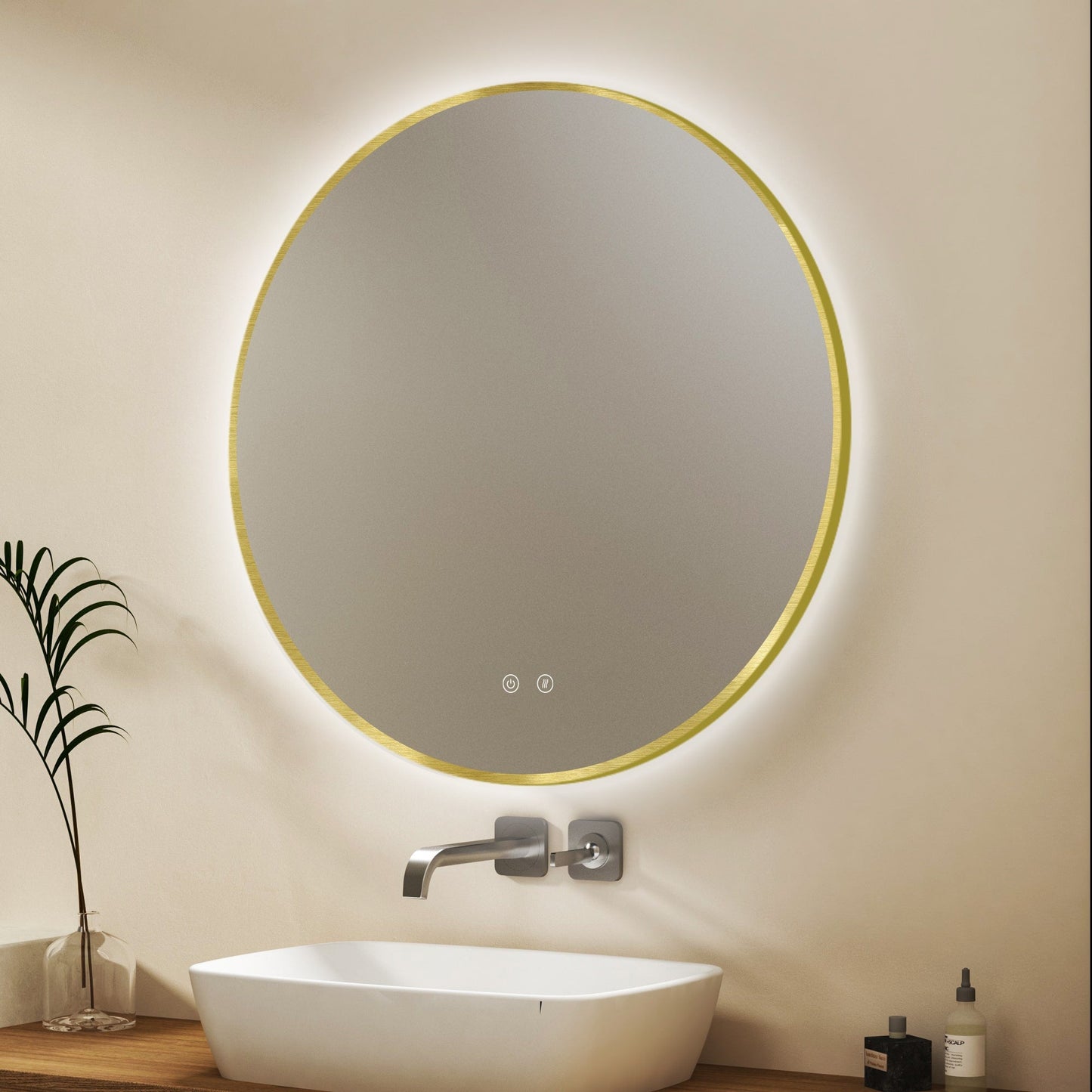 LED peegel Ares Gold