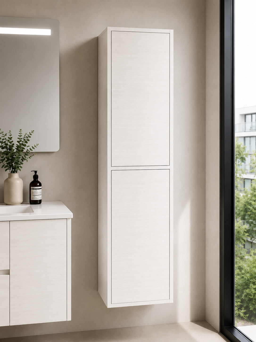 Vannitoakapp FLORENCIA kahe uksega 140 cm