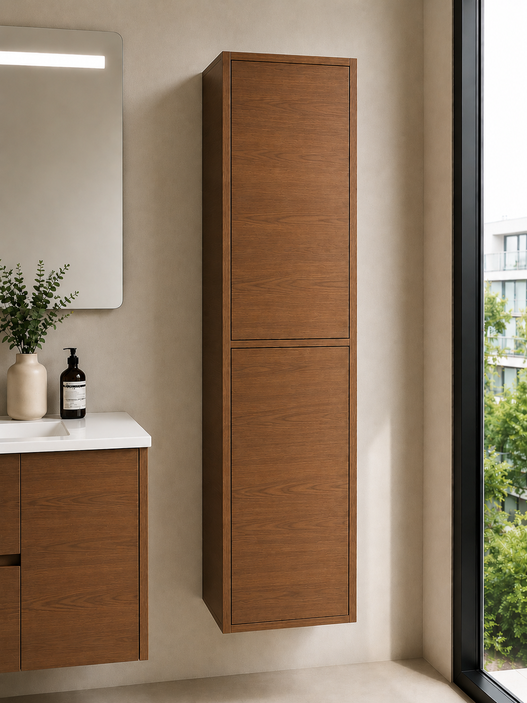 Vannitoakapp FLORENCIA kahe uksega 140 cm