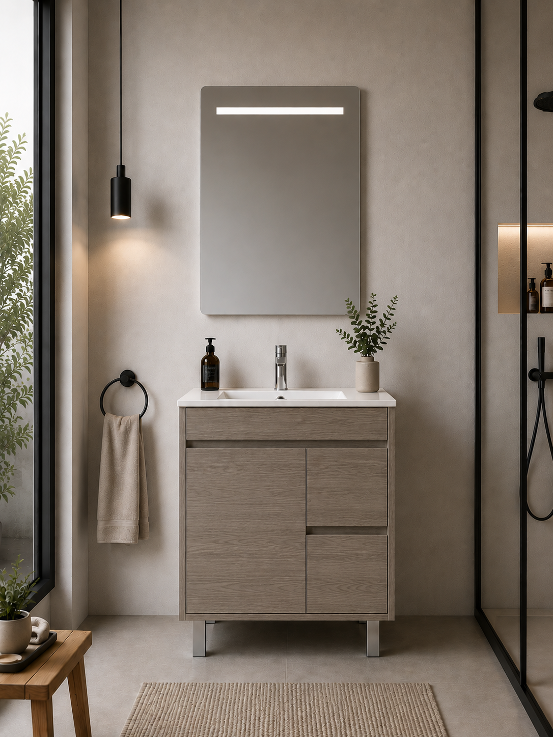 Vannitoamööbel ISQUIA koos valamuga