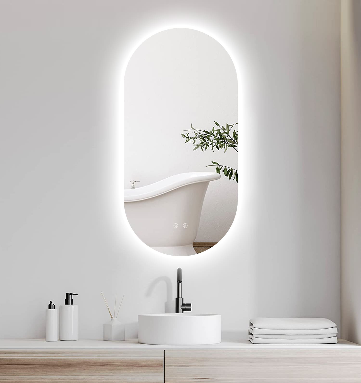 LED peegel Selene