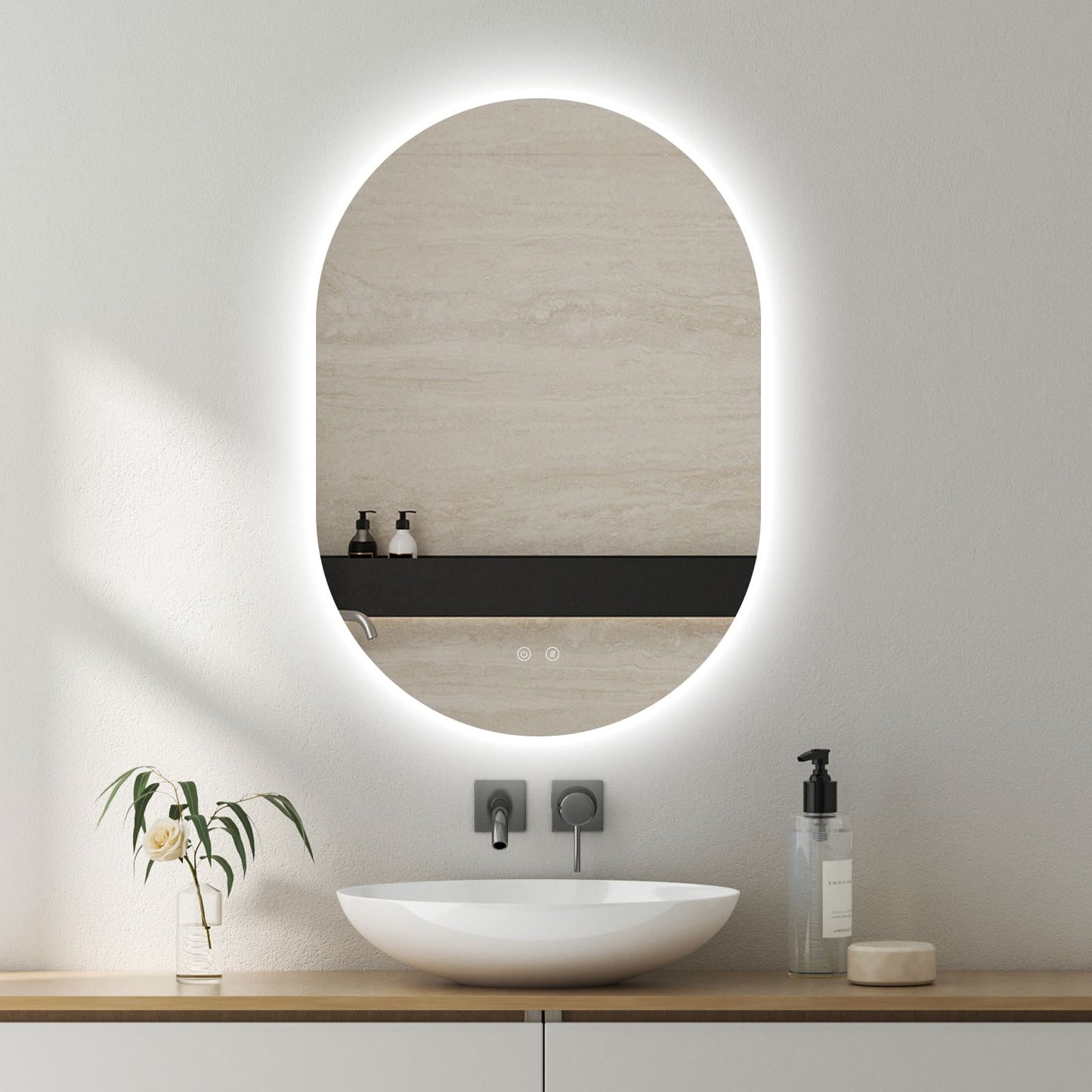 LED peegel Selene