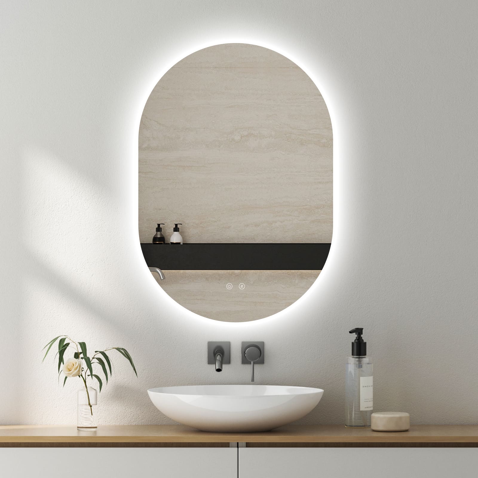 LED peegel Selene